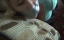 Selfgags classic: She Put Step-brother's Cheating Whore Girlfriend in Tape Bondage!