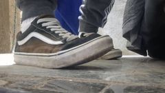 Vans play: Moje nohy v dodávce
