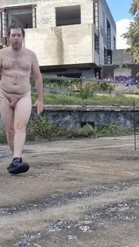 Completely Naked in a Square