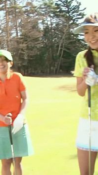 JAV Spettacolo gioco con 3 ragazze giapponesi scopate nel campo da golf