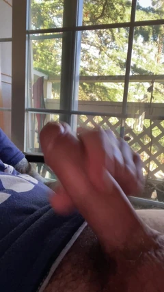 Masturbando no meu almoço