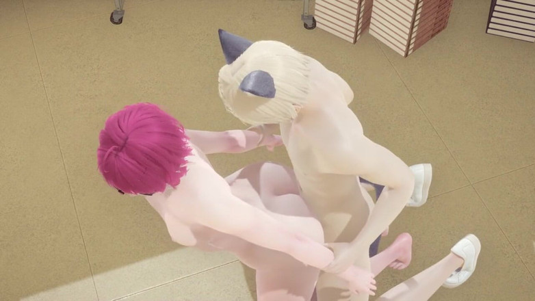 Yaoitube: Yaoi Femboy - Rosa Elf Femboy X Cat Boy Hardsex complet