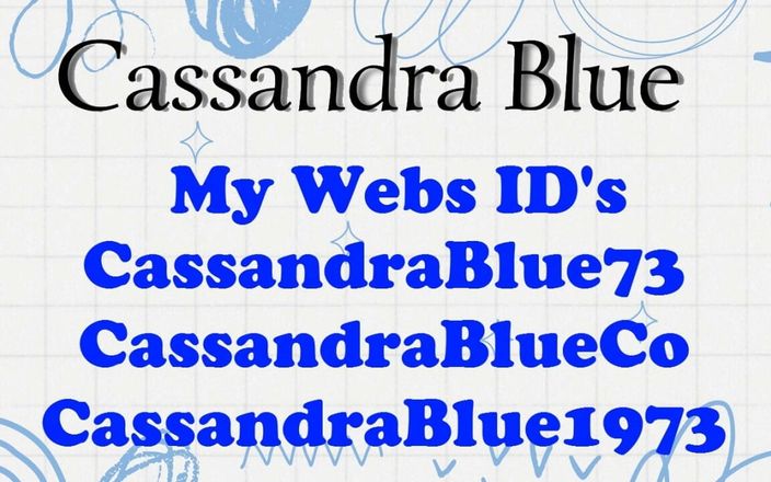 Cassandra Blue: Mezcla de video 001 ids