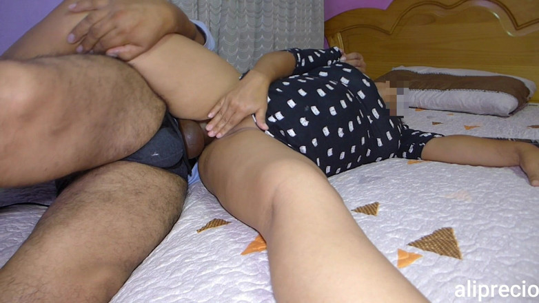 Ali Precio: Follada Salvaje a Pequeño Coño De Joven Hermanastra, Orgasmo Real...