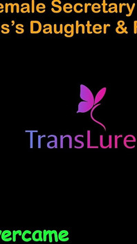 Historia de sexo en audio inglés - secretaria transexual alta de ébano con una polla enorme - se folla a la hijastra y amigo del jefe - parte 3