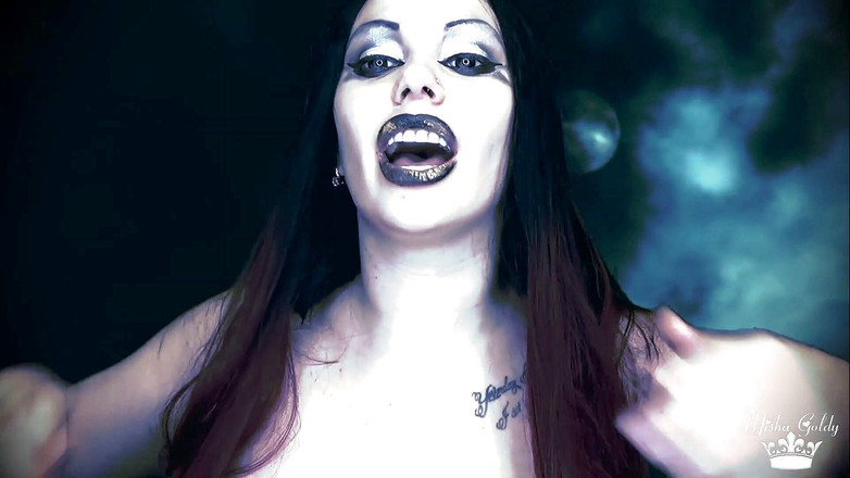 Goddess Misha Goldy: क्रूर Banshee तुम्हें खा जाएगी और उसके मुंह में वीर्य डालने के बाद आपको बार-बार पुनर्जीवित करेगी