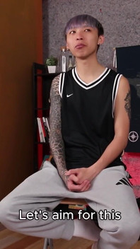 No.ksgh06 Climax Labs Ep.45 Handsome Male Model with Tattooed Arms and Prostate Incontinence. Ep.2