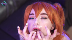 Karneli Bandi: Asuka Langley Soryu. Hluboké anální potěšení. Karneli Bandi