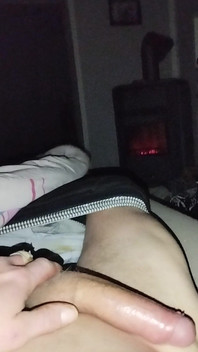 German Uncut Cock Masturbate