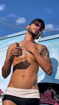 A Beautiful Day for a Cigarette, Sunbathing, and Moisturizing the Skin...
