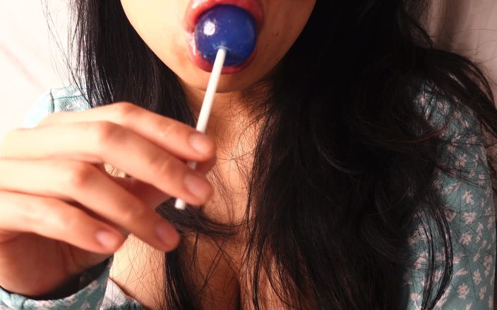 Asmr_mouth: Este pirulito está me dando pensamentos