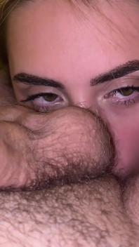 Young Babe Loves to Lick Ass and Get Her Throat Fucked Hard