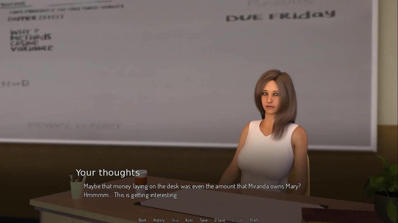 Dirty GamesXxX: College-bound: student and a professor in a classroom - ep. 21