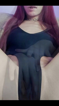 Subscribe to Watch Full Video of Me Playing with My Wet Slimy Pussy Close to Camera