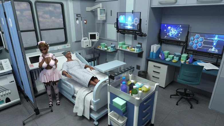 Custom Fantasy Productions: Klinik Kesuburan yang menyeronokkan jururawat Goodbody