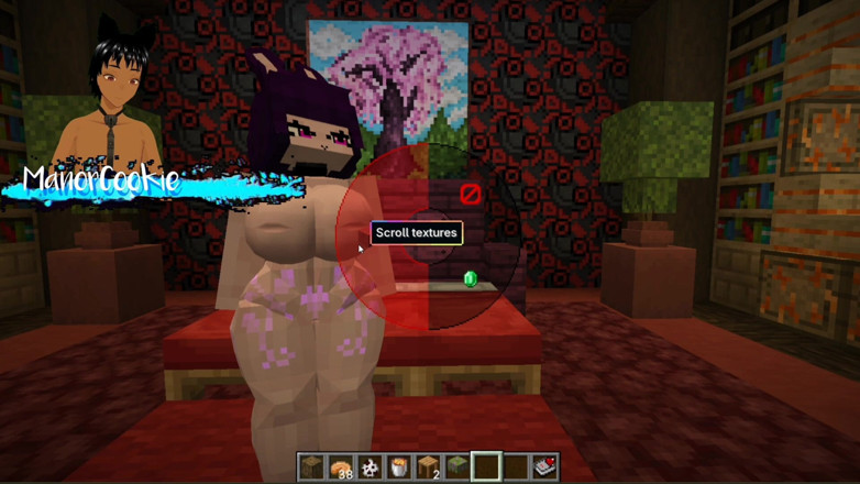 Manor Cookie: Minecraft figura: probando nuevos modelos como esta mujer sexy con...