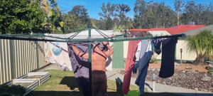 yogiyumyum: Hanging the Washing Out