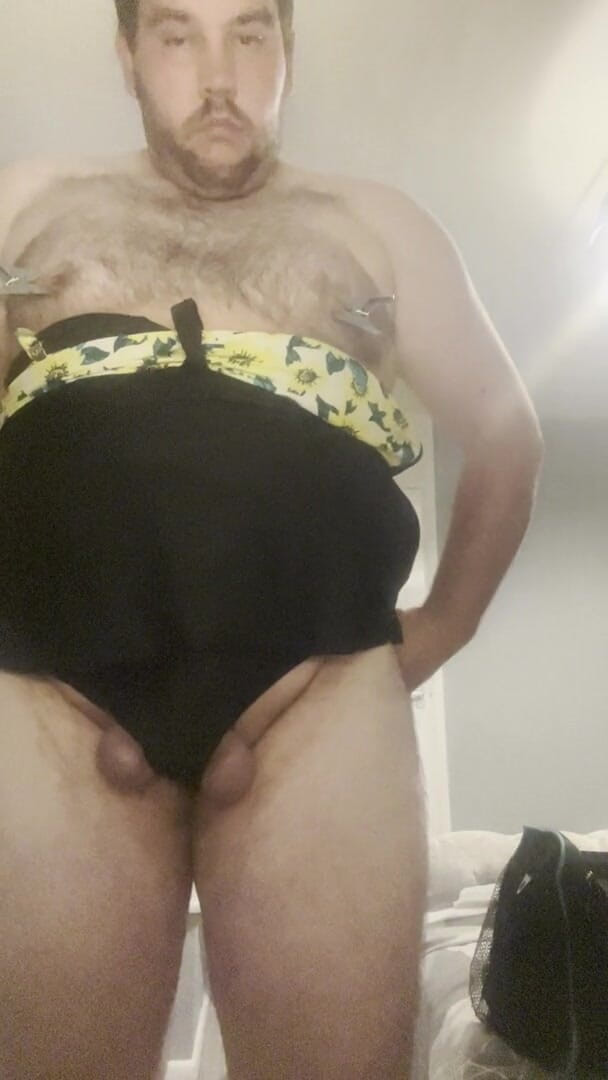 Shaun Cbt: 女装とさらなるボンデージによるコックとボールのボンデージ