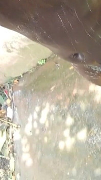 Outdoor Shower with My Heavy Big Black Dick
