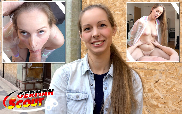 German Scout: Німецький скаут - оргазм, що трясе ноги, кастинг для фінської дівчини Кінускі від агента з великим членом