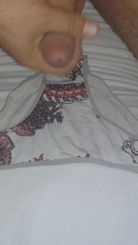 I Ejaculate Into the Panties My Wife Is Going to Wear While She Is in the Bathroom.