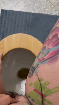 Pissing in the Toilet