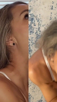 Sexy milfka kouří velké černé péro
