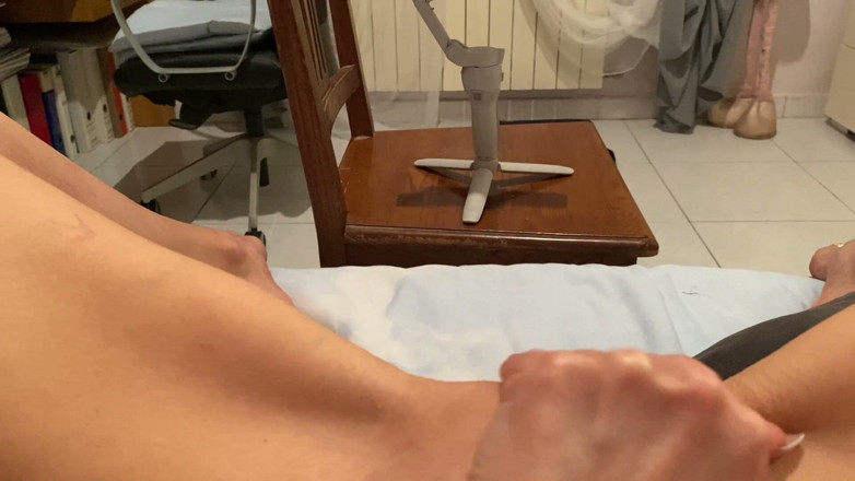 Nofaceblonde: POV-masturbation meiner bitteren und nassen mit finale am ende