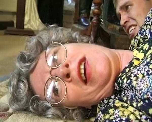 German's Fat and Old Ladies: Cum Eating German Granny Likes to Play with Big Cock