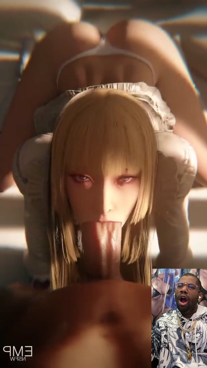 Good news media: Lili Deepthroating gooner ptáka, jako by šukala, znamená to