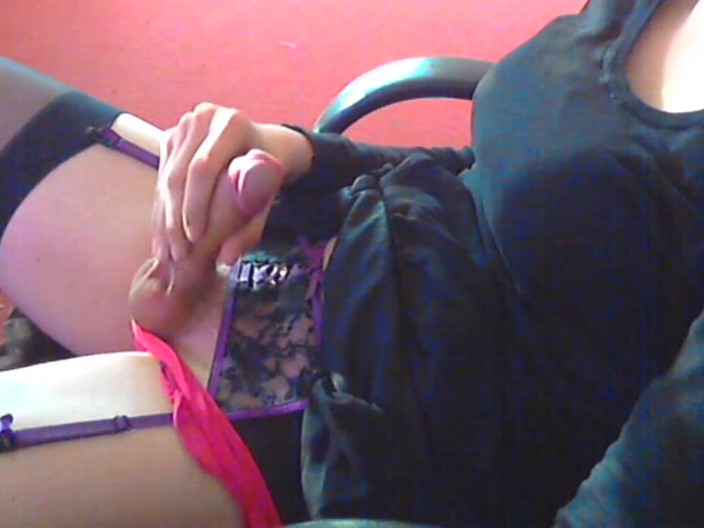 Chloe Sissy: Sexy transvestite tento honění
