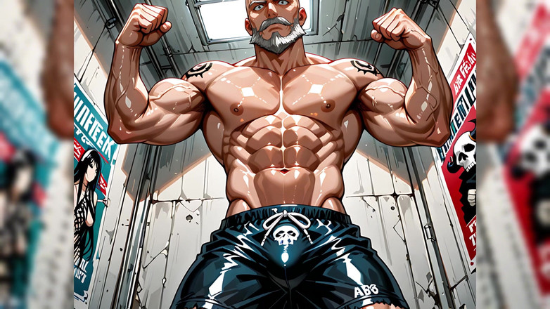 Erotic Man: Ai Mężczyźni z ogromnymi mięśniami