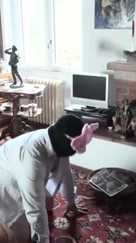 Grunt like a pig - BDSM kick balls