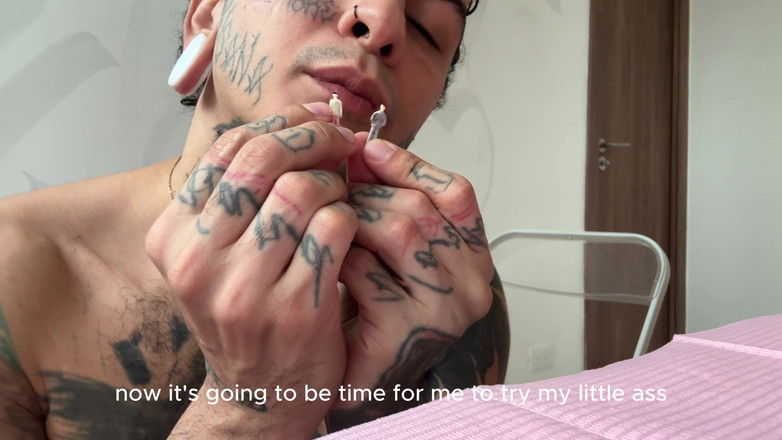 Dyavol: Giant Demon Devours 2 Tiny Humans at Once