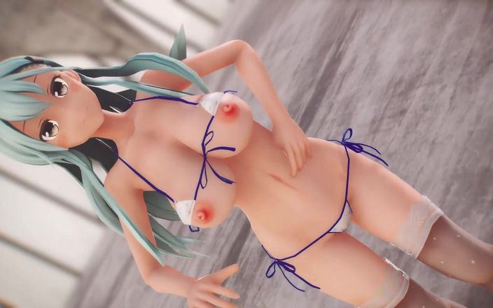 Mmd anime girls: Mmd R-18 Anime Girls Sexy taneční klip 239