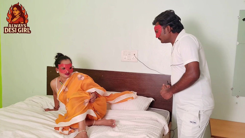 Always desi girl: Bhabhi berkongkek tegar dengan hambanya sendiri. Hindi Audio