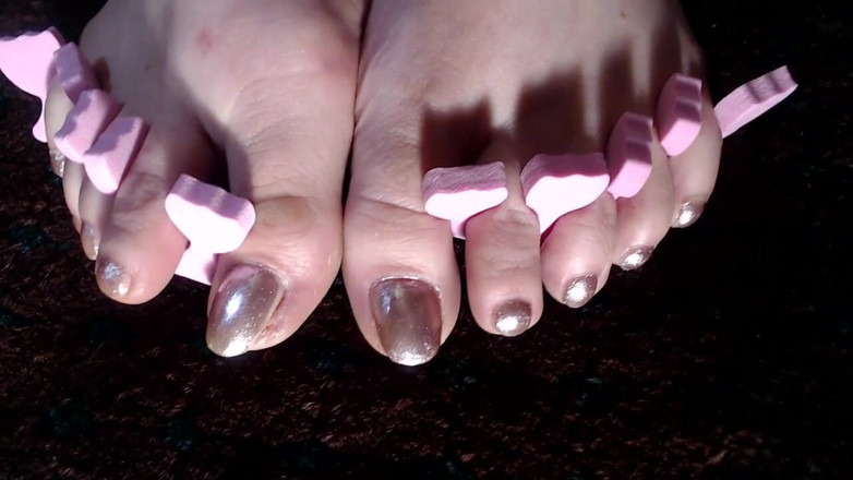 Abby Anna: nagn moti penting lanbi toenails