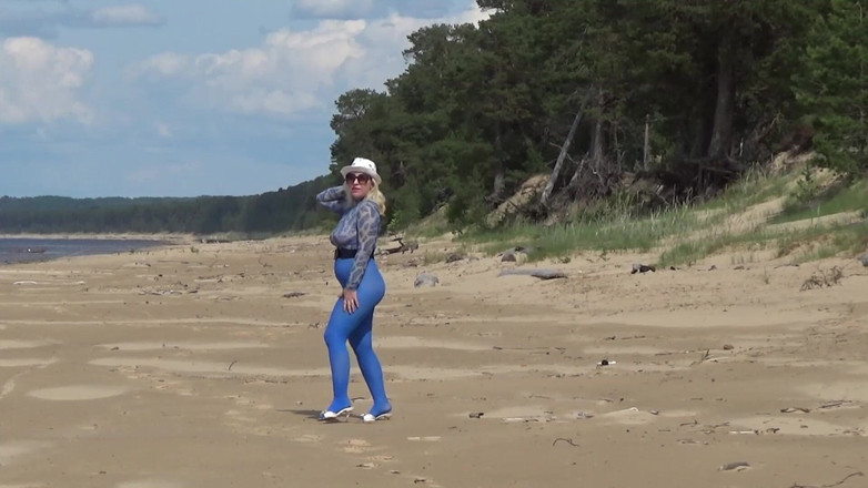 RedRoseRus: Blue Style 2 - na plaży