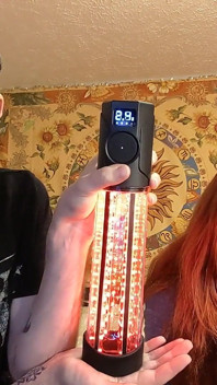 Pompa Penis Lampu Merah Titanium Moiame Unboxing