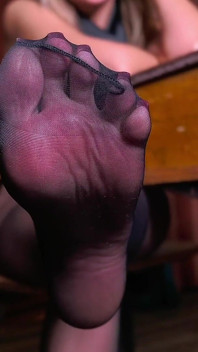 My Nylon Feet - Your Big Weakness