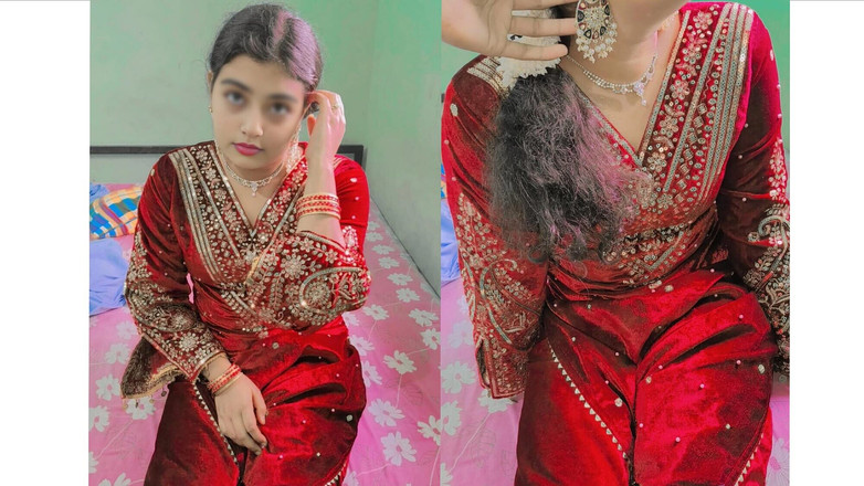 Mili bhabi: Ragazza indiana indiana scopa la figa stretta. Hindi audio sesso (prima...