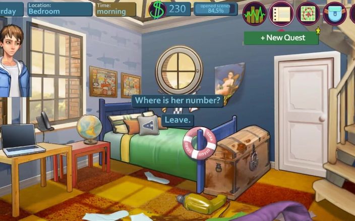 LoveSkySan69Real: Солодкі казки v0.68.2a, частина 65, моя гаряча вчителька в мене loveskysan69