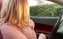 Kellycd: Кроссдрессер Kellycd2022 в любительском видео, сексуальная милфа наслаждается своим вечерним проездом на машине в сельской местности, мастурбирует сексуальные колготки в чулках-сеточках