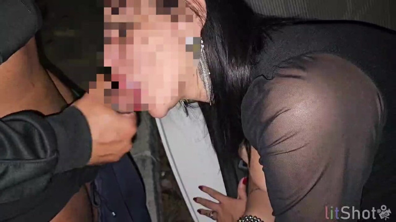 Casalplusliberal: Slutty Wife Crashes Swinger Pad, Gags on Studs' Fat Cocks -...