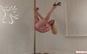 Michellexm: Desnudo pole dance vergüenza