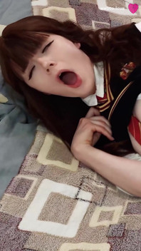 A Lusty Hermione Granger Prepared for Her Homework Lesson on the Special Handling of Her Magic Wand