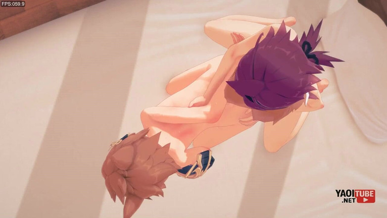 Yaoitube: 原神 - 平蔵×五郎のベアバックセックス