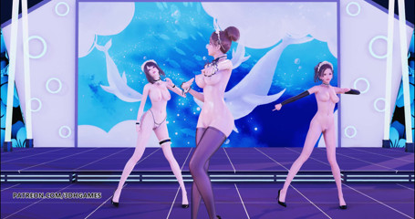 3D-Hentai Games: สาวใช้เซ็กซี่สุดแซ่บเต้นเปลือยกาย Hurly Burly 4K