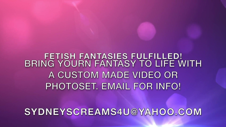 Sydney screams fetish: Secretary Sydney's Self Spanking Fantasy - HD Mp4