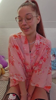 Ahegao JOI - สาวดัตช์นําทางจังหวะของคุณด้วยตาไขว้และลิ้นออก (ดัตช์)